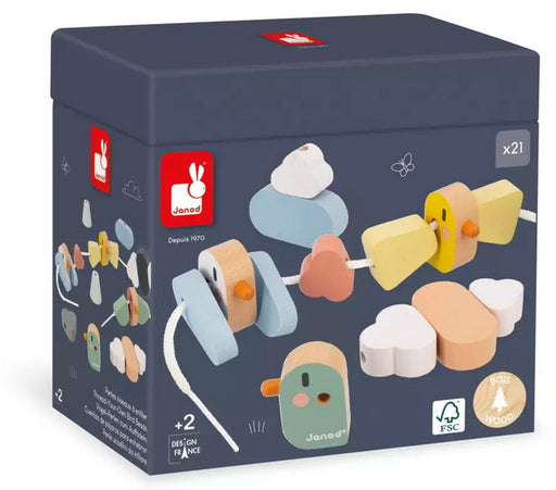 Billes en oiseaux à enfiler