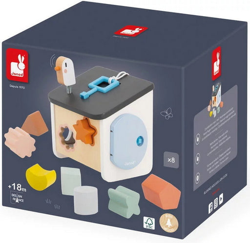 Trieur de formes en cabane d'oiseaux