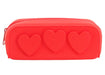Étui à crayon cœurs 3D