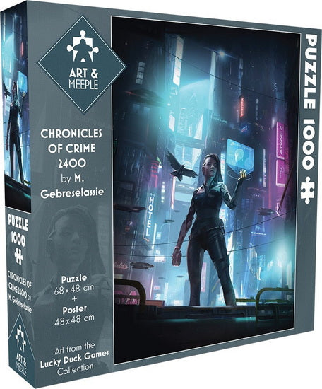 Art & meeple : Chronicles of crime 1000mcx