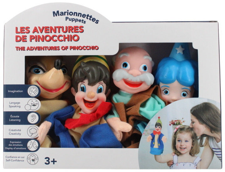 Ensemble marionnettes Pinocchio