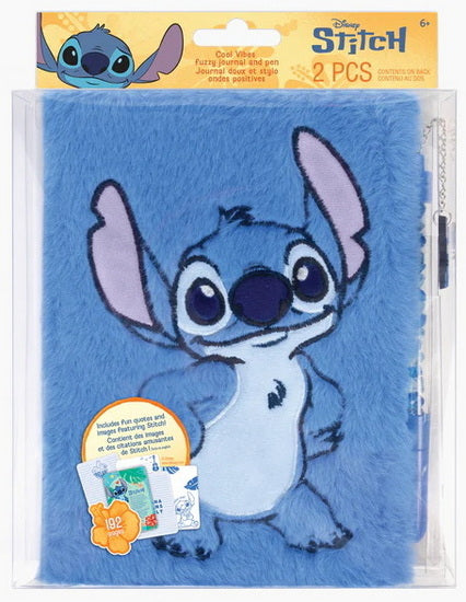 Ens. Journal et stylo Stitch