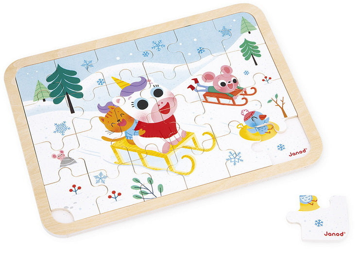 Casse-tête à la montagne