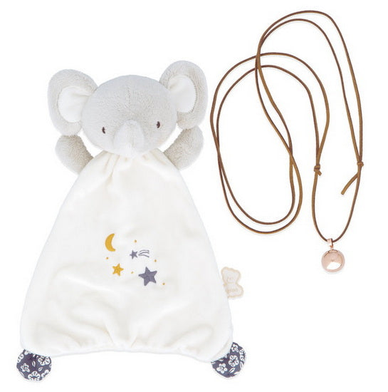 Ensemble cadeau doudou bola : éléphant