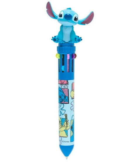 Stylo 10 couleurs Stitch