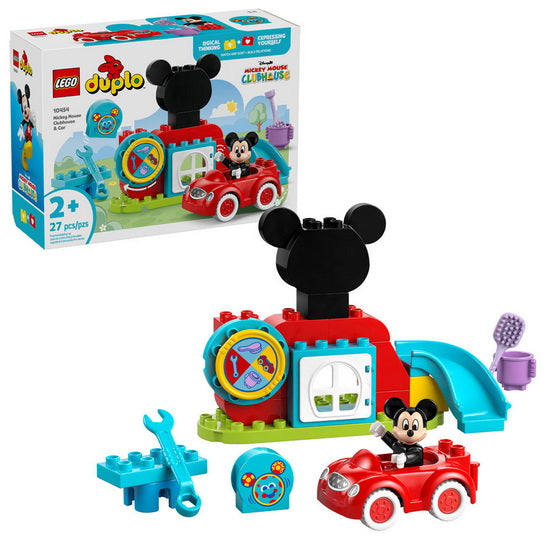 La maison et la voiture de Mickey