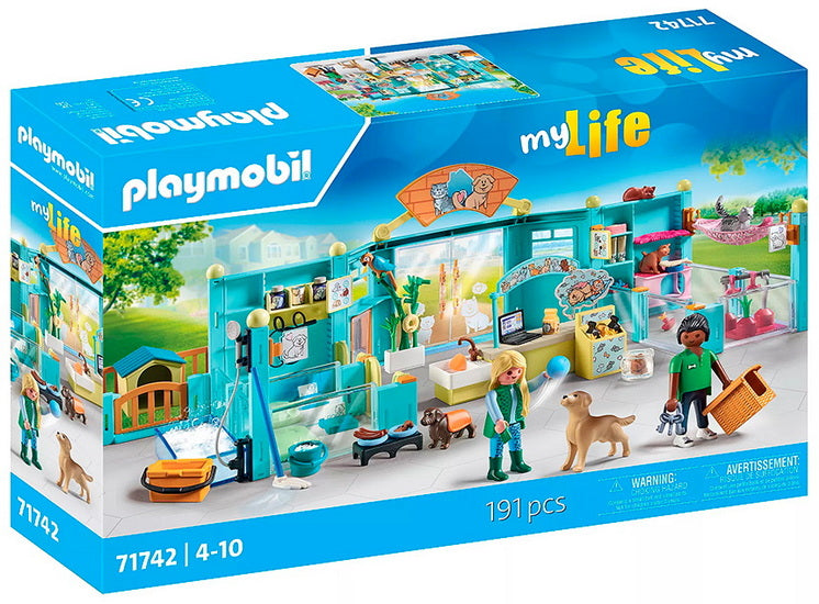 Hôtel des animaux soigneurs, chiens et chats