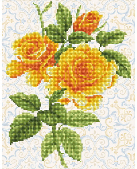 Bouquet de roses jaunes