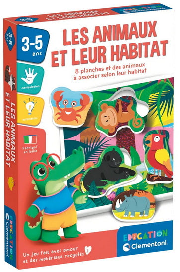 Les animaux et leur habitat