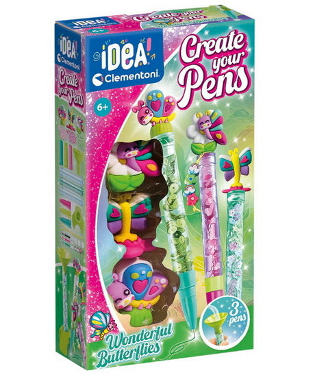 Crée tes stylos - Papillons