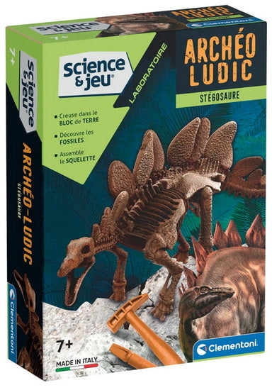 Archéo-ludic stégosaure