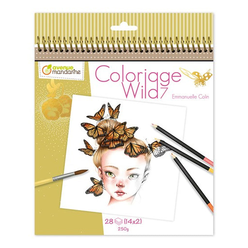 CARNET DE COLORIAGE WILD 7