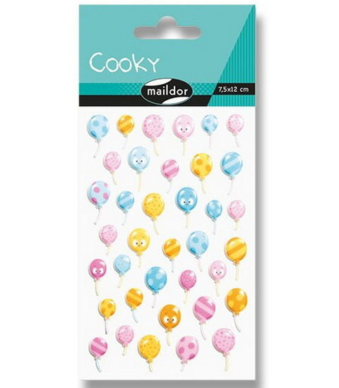 Autocollants Cooky : Ballons