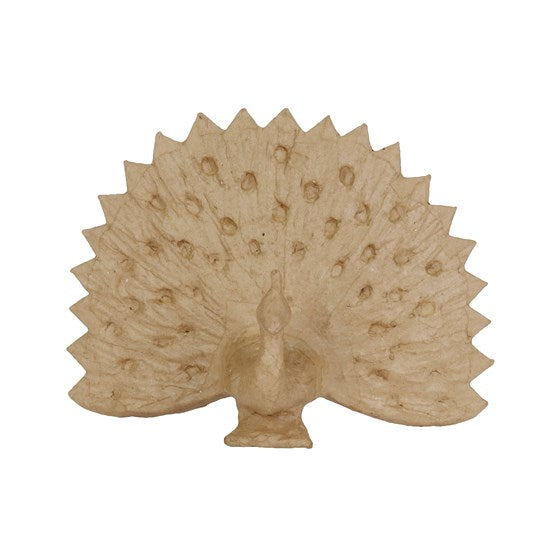 PAON EN PAPIER MÂCHÉ