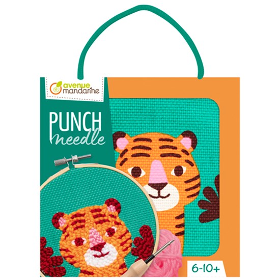 KIT PUNCH NEEDLE - TIGRE