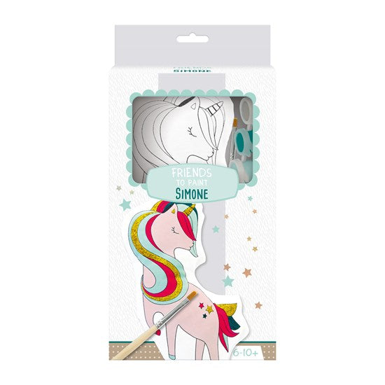 KIT CRÉATIF FRIENDS TO PAINT - SIMONE LA LICORNE