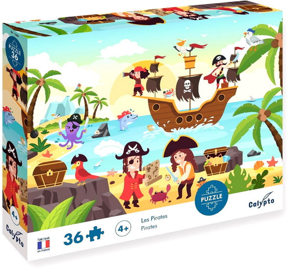 CASSE-TÊTE POUR ENFANT - LES PIRATES, 36 PIÈCES