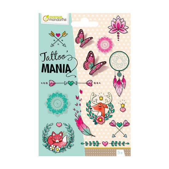 Tatouages temporaires Bohême