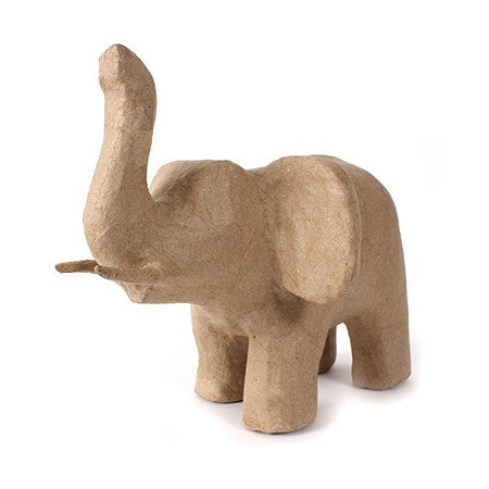 ÉLÉPHANT EN PAPIER MÂCHÉ