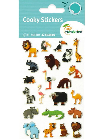 Autocollants Cooky : Savane