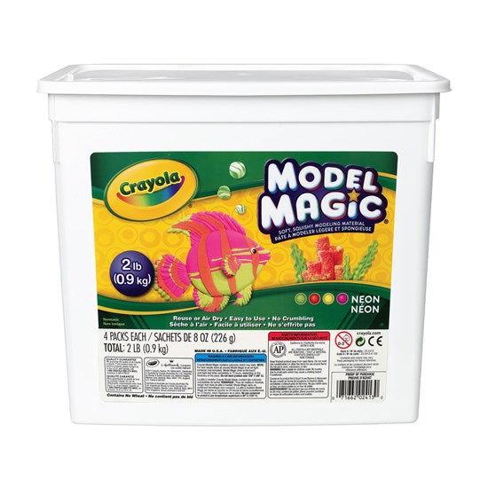 PÂTE À MODELER MODEL MAGIC - NÉON, 2 LB
