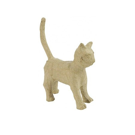 CHATON EN PAPIER MÂCHÉ
