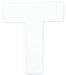 LETTRES ET CHIFFRES EN CARTON - LETTRE T