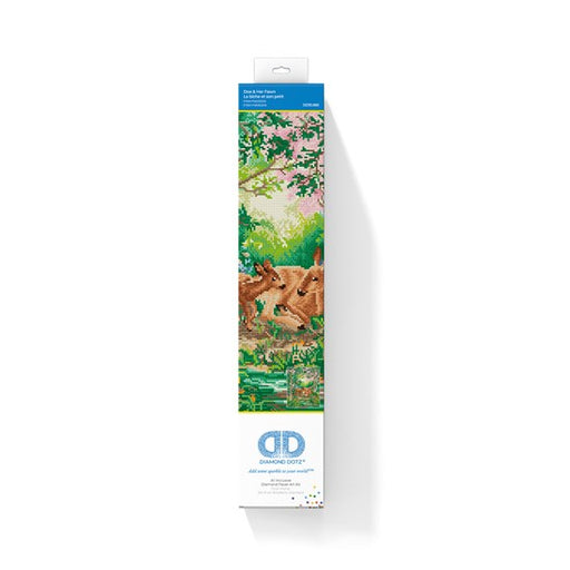 KIT CRÉATIF DIAMOND DOTZ - BICHE ET FAON