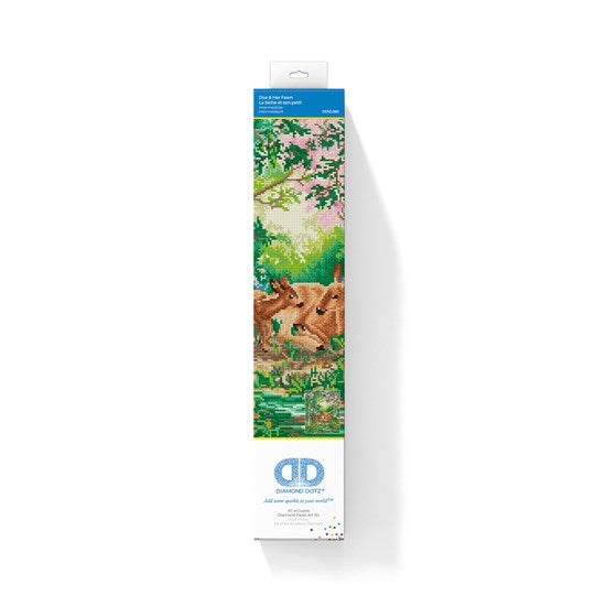 KIT CRÉATIF DIAMOND DOTZ - BICHE ET FAON