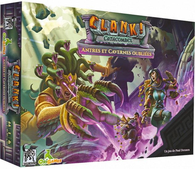 Clank! catacombes : ext. antres et cavernes oubliées