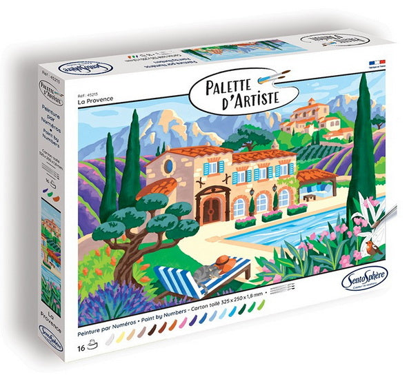 Palette d'artiste : la Provence