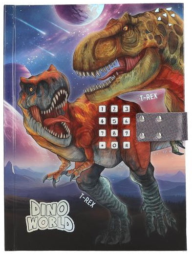 Journal intime à combinaison dinosaure