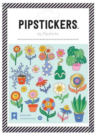 Autocollants Fleurs souriantes