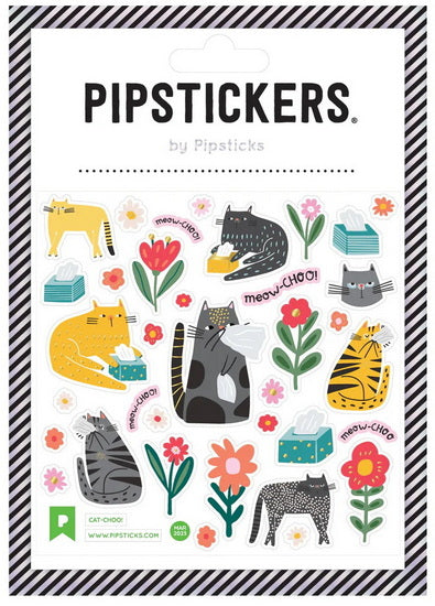 Autocollants Chats allergiques