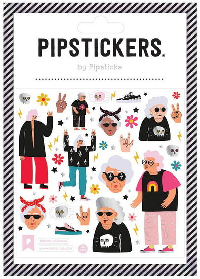 Autocollants Mamies rockeuses