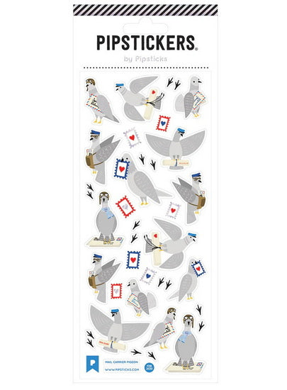 Autocollants Pigeons facteurs