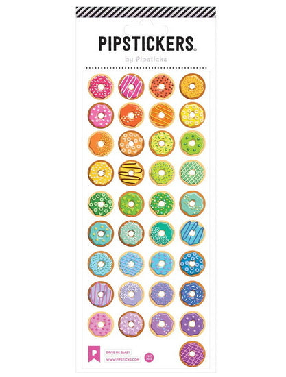 Autocollants Beignes colorés