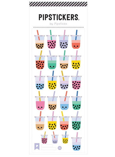 Autocollants Thés aux perles