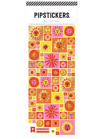 Autocollants Mosaïque de soleils
