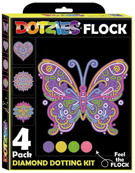 Dotzies flock : neon mandalas