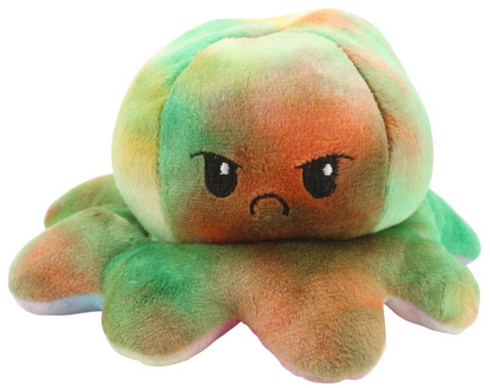 Peluche pieuvre humeur Tie Dye