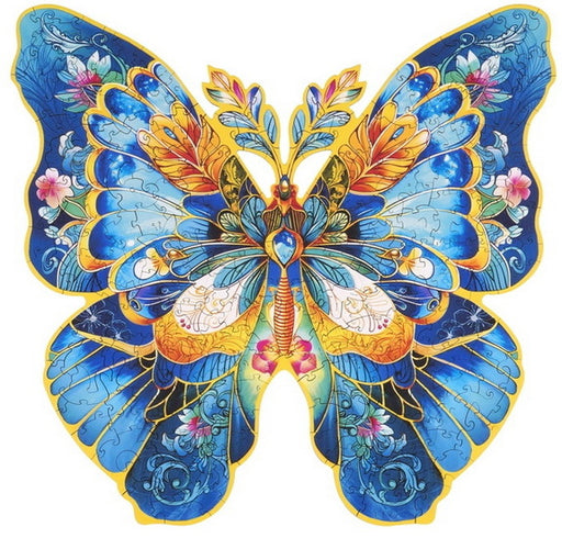 Casse-tête en bois – Papillon, 200 mcx