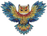 Casse-tête en bois – Hibou, 200 mcx