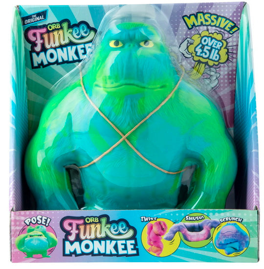 Singe géant coloré écrasable 3AS