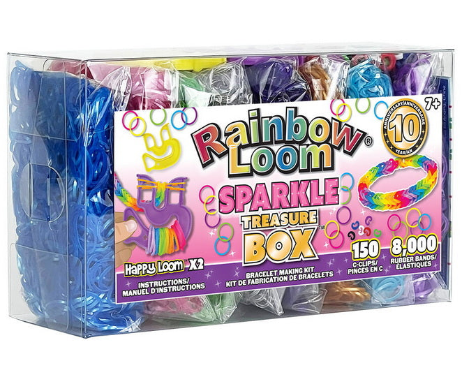 Coffret bandes élastiques éclatantes