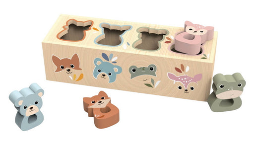 Boîte puzzle 4 animaux