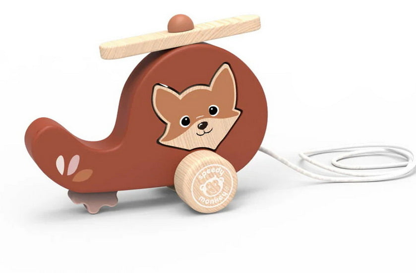 Hélicoptère à tirer renard