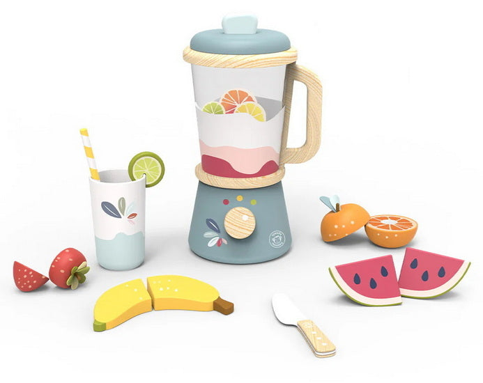 Ens. Mélangeur en bois