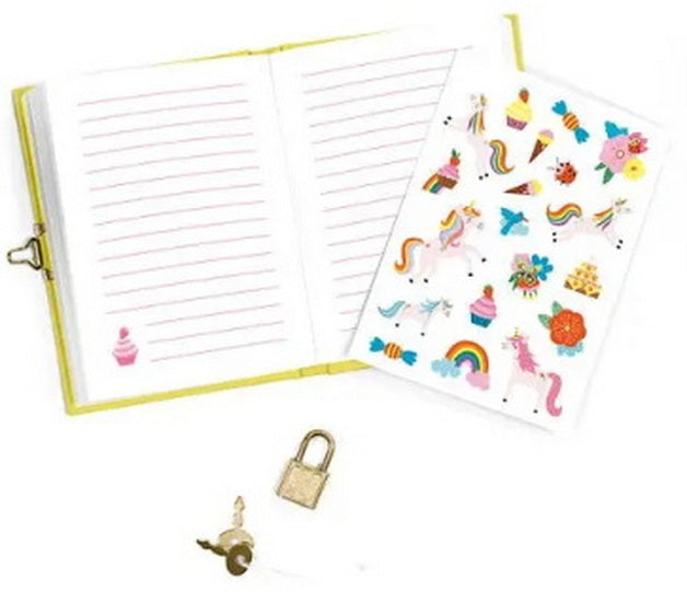 AV MANDARINE JOURNAL INTIME LICORNES