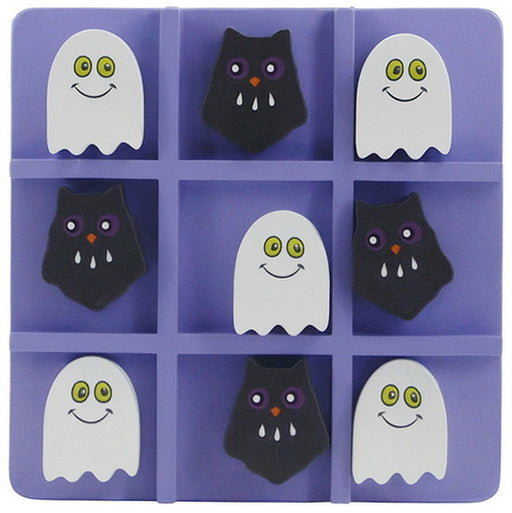 Tic tac toe fantôme et hibou